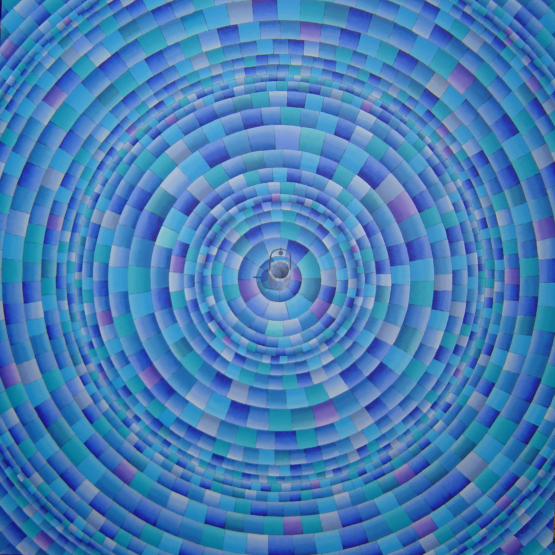 “Agua”. 150x150 cm. Óleo/Tela. 2006.