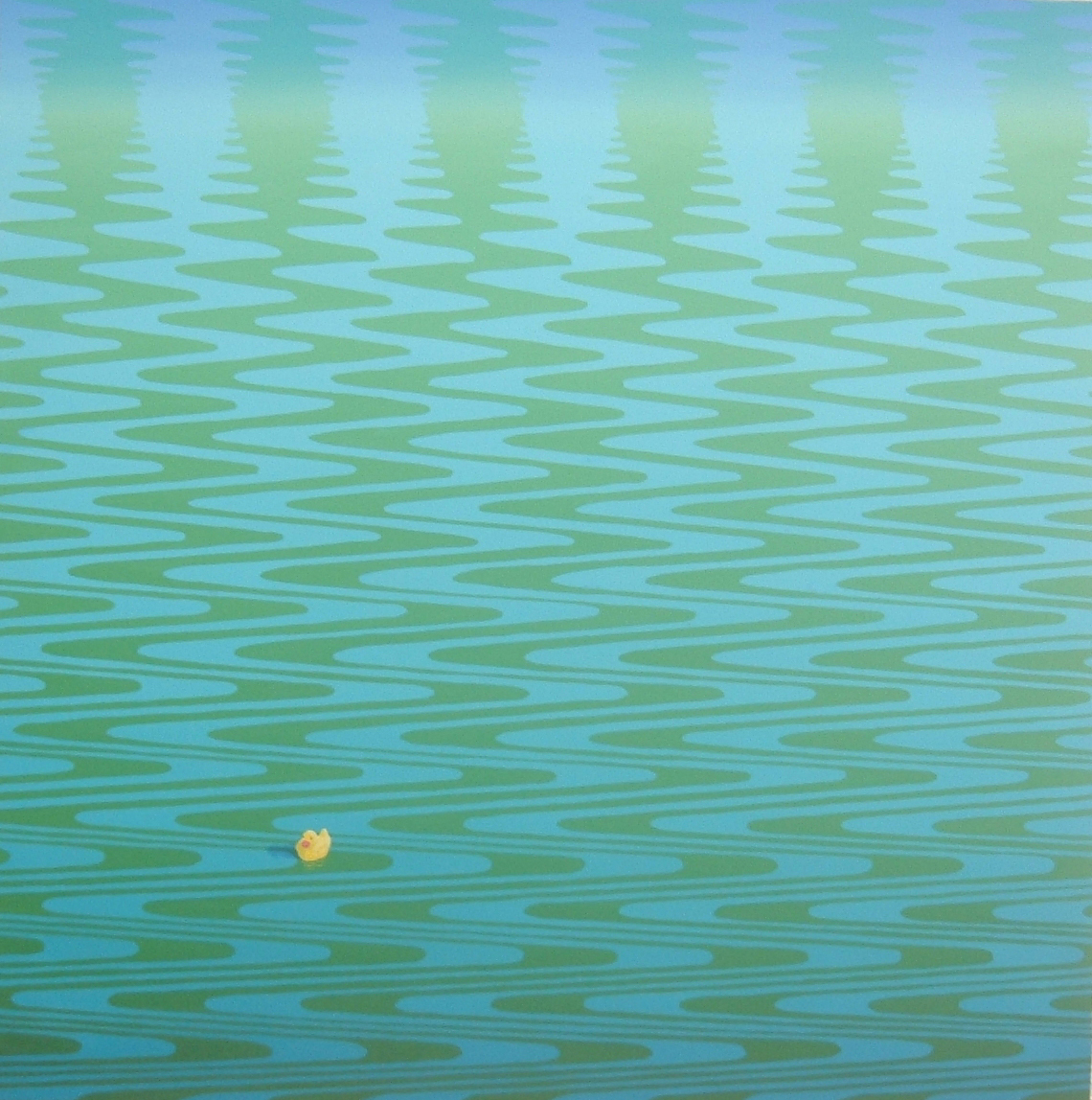 “Amanecer en la marisma”. 70x70 cm. Óleo/Tela. 2006.
